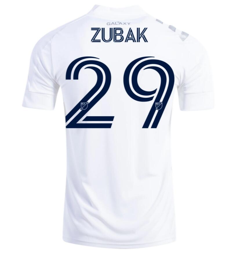 2021/22 La Galaxy Home Kit Soccer Jersey ETHAN ZUBAK #29